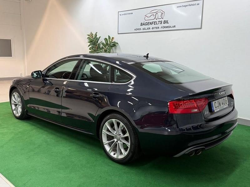 Begagnad Audi A5 S-Line 190 HK (139 kW) 2016 Blå Sportkupé