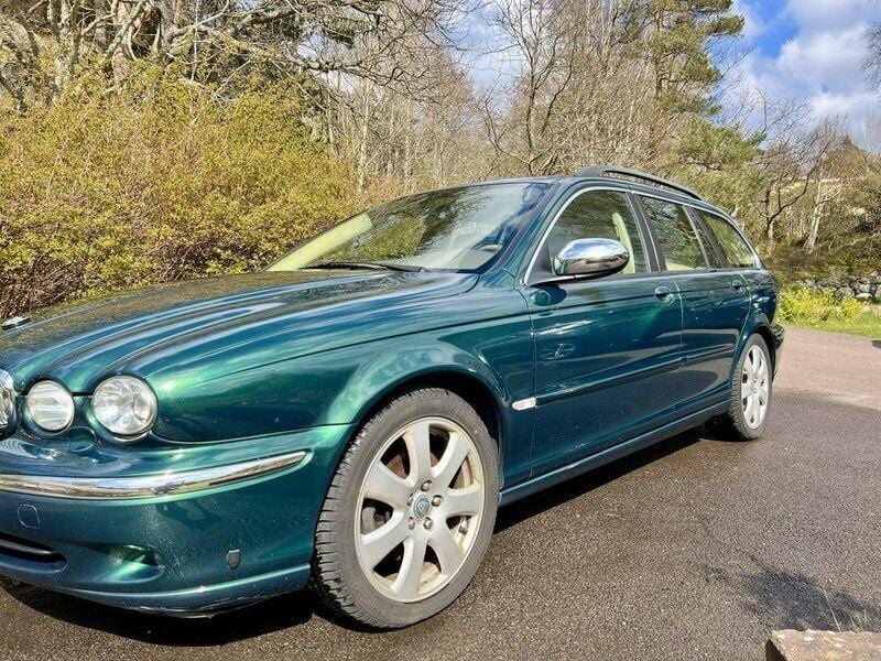 Grön Begagnad 2006 Jaguar X-type Kombi | 40 000 kr - Bild 1/4