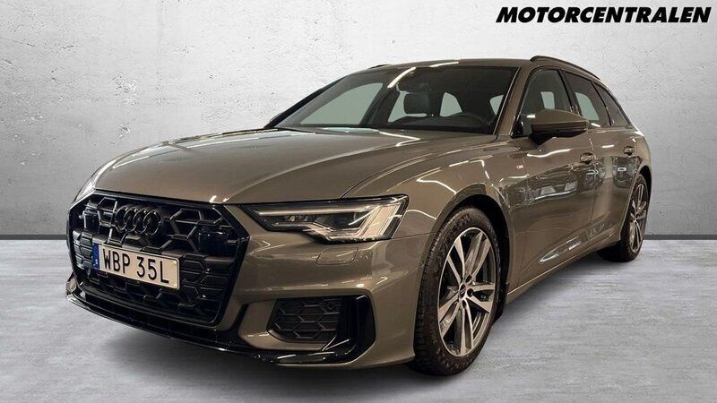 Grå Begagnad 2024 Audi A6 S-Line Kombi | 569 000 kr - Bild 1/4
