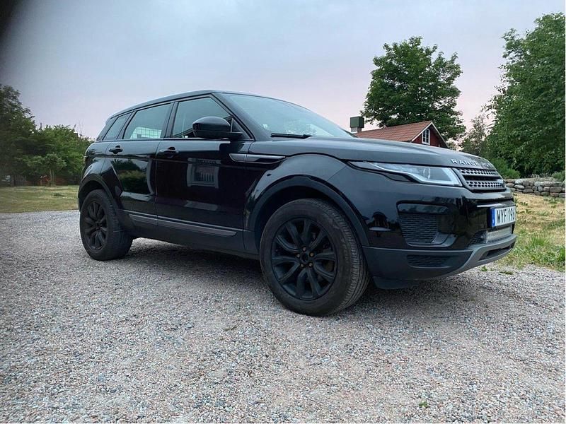 Svart Begagnad 2018 Land Rover Range Rover evoque S SUV | 180 000 kr - Bild 1/4