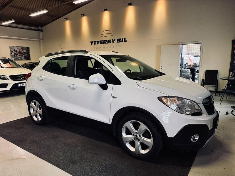Vit Begagnad 2013 Opel Mokka S SUV | 74 900 kr (Bra pris) - Bild 1/4