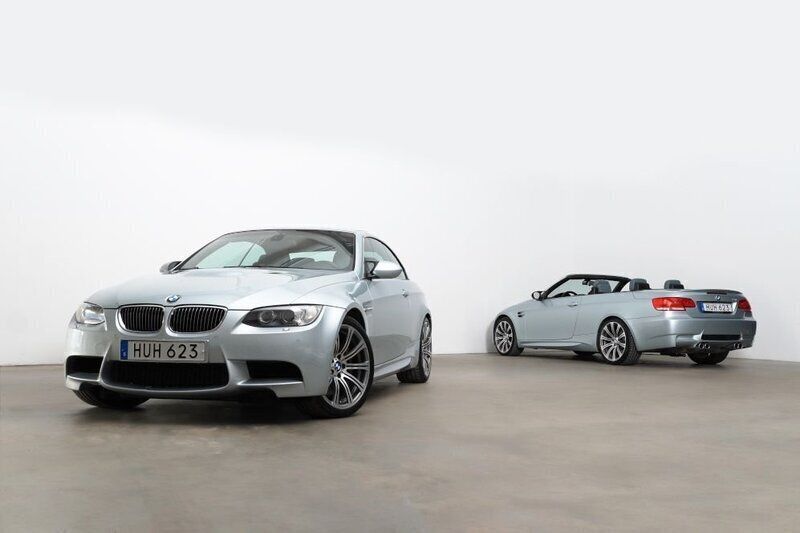 Ljusblå Begagnad 2008 BMW M3 Cabriolet Cab | 439 000 kr - Bild 1/4