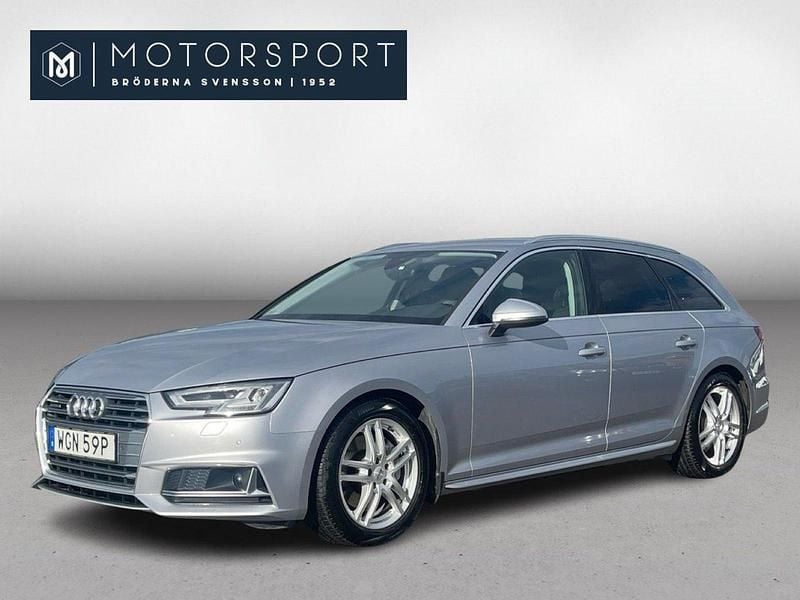 Silver Begagnad 2019 Audi A4 Comfort Kombi | 249 900 kr (Marknadspris) - Bild 1/3