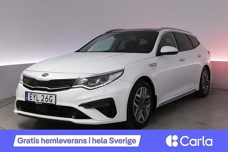 Begagnad Kia Optima Sport 205 HK (150 kW) 2019 Vit Kombi
