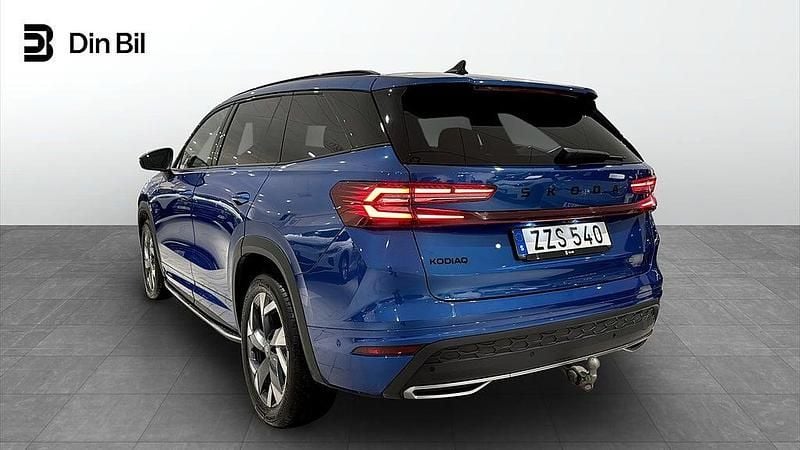 Begagnad Skoda Kodiaq SportLine 150 HK (110 kW) 2024 Blå SUV