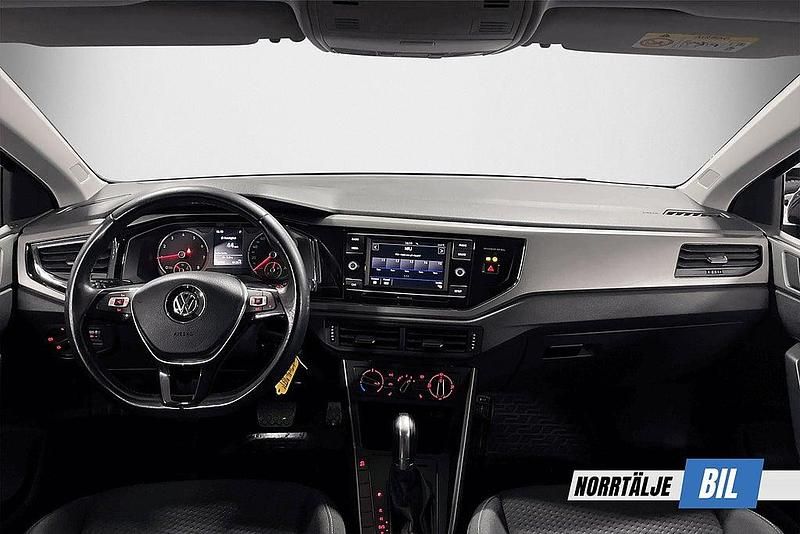 Begagnad VW Polo 95 HK (69 kW) 2018 Svart Halvkombi