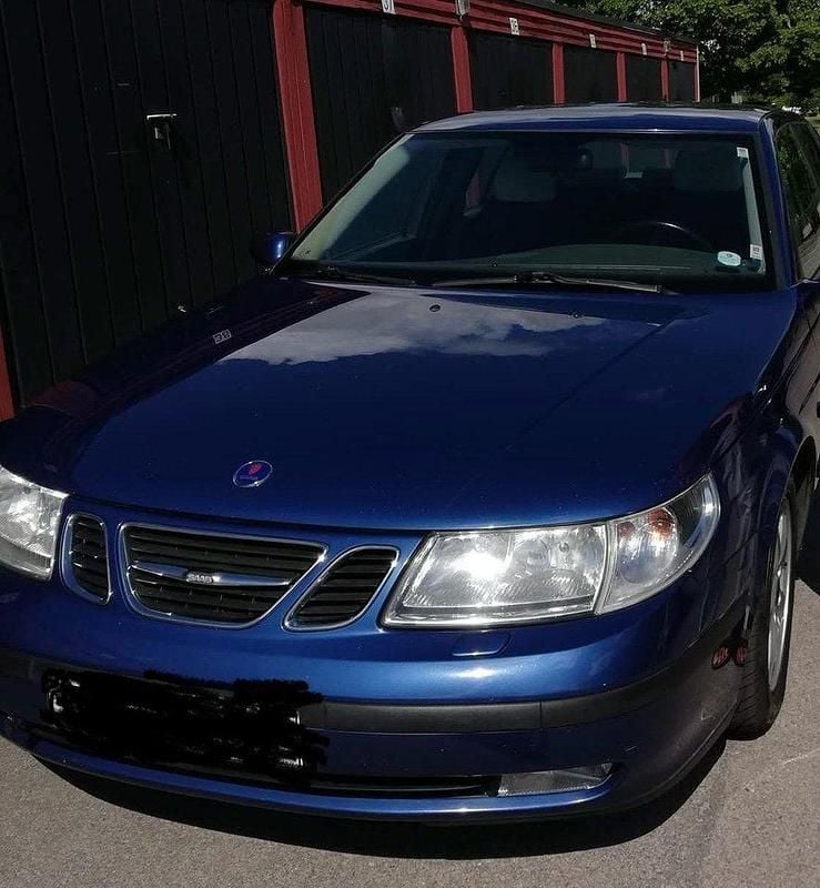 Blå Begagnad 2003 Saab 9-5 Sedan | 23 500 kr (Marknadspris) - Bild 1/1