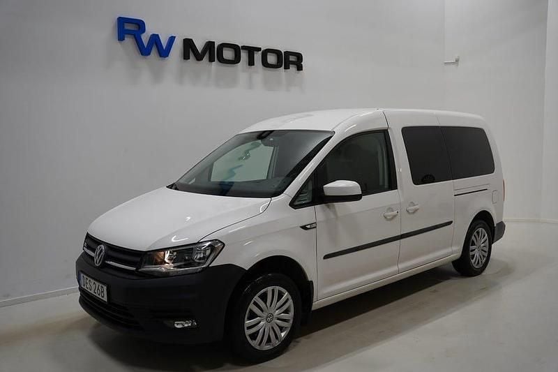 Begagnad VW Caddy Maxi Life 83 kW (113 HK) 2020 Vit Minibuss