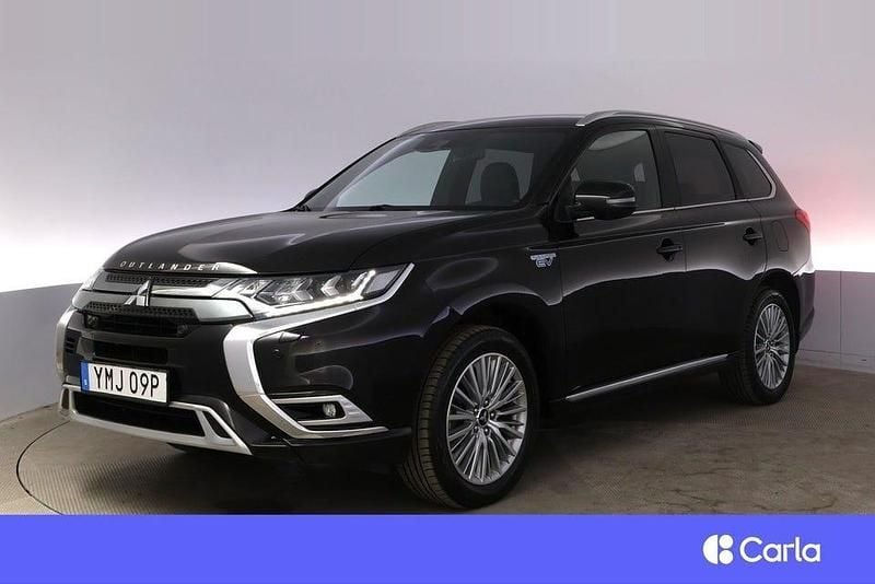 Svart Begagnad 2020 Mitsubishi Outlander SUV | 272 900 kr - Bild 1/3