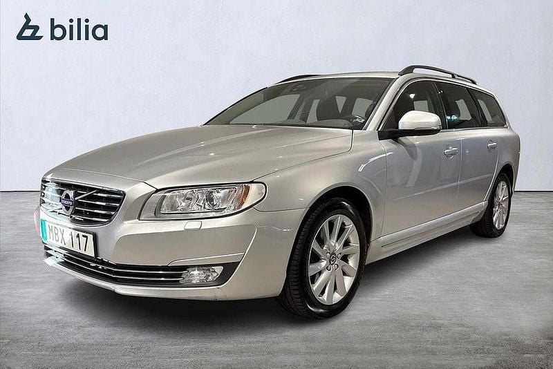 Silver Begagnad 2015 Volvo V70 Momentum Kombi | 209 000 kr (Dyr) - Bild 1/3