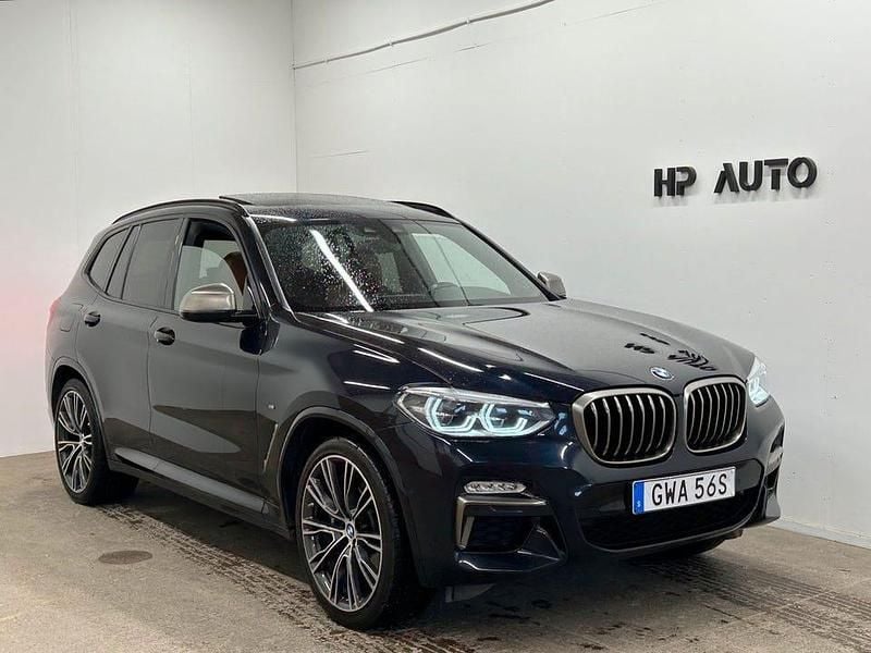 Svart Begagnad 2019 BMW X3 M Sport SUV | 378 900 kr (Superpris) - Bild 1/4