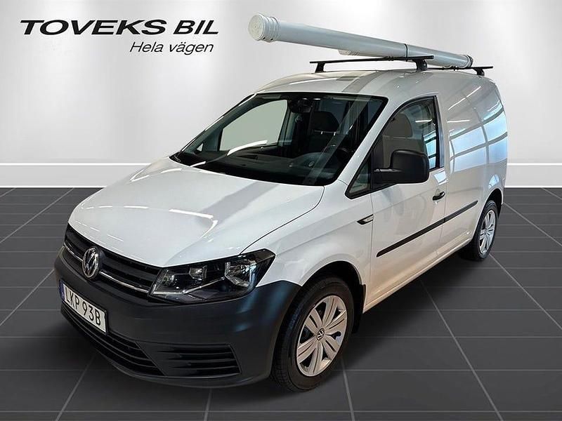 Candyvit Begagnad 2019 VW Caddy Minibuss | 159 000 kr (Lite dyr) - Bild 1/4