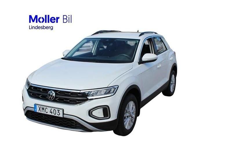Pure white Begagnad 2022 VW T-Roc SUV | 189 900 kr (Bra pris) - Bild 1/3