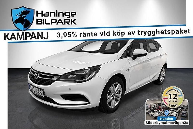 Vit Begagnad 2018 Opel Astra Halvkombi | 99 900 kr (Marknadspris) - Bild 1/2