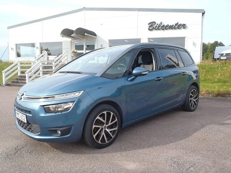 Blå Begagnad 2015 Citroën Grand C4 Picasso Minibuss | 109 000 kr (Marknadspris) - Bild 1/4