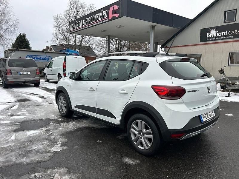 Begagnad Dacia Sandero Stepway 91 HK (66 kW) 2022 Vit