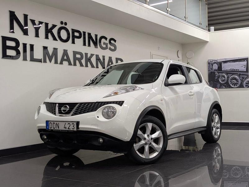 Vit Begagnad 2012 Nissan Juke SUV | 74 900 kr (Bra pris) - Bild 1/4