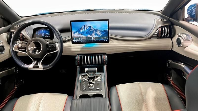 Begagnad BYD Atto 3 150 kW (204 HK) 2022 Blå SUV