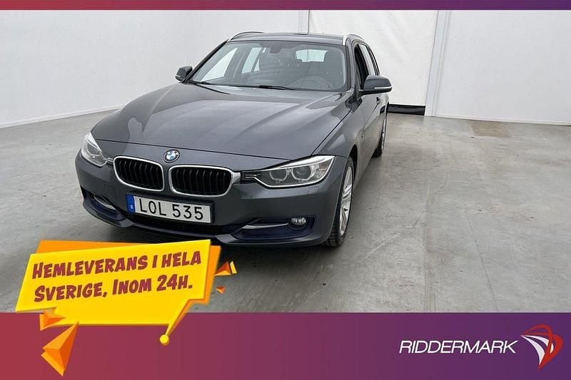 Grå Begagnad 2014 BMW 318 Sport Line Kombi | 134 800 kr (Marknadspris) - Bild 1/3