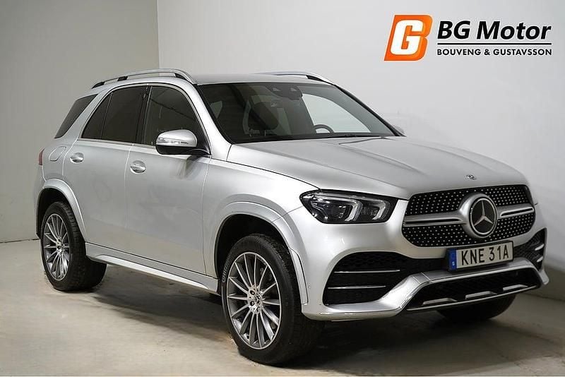 Silver Begagnad 2020 Mercedes GLE350 AMG line SUV | 479 900 kr (Superpris) - Bild 1/4