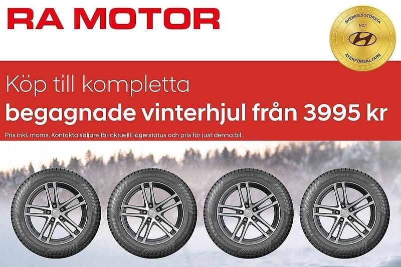 Grå Begagnad 2023 Hyundai Santa Fe Advanced SUV | 519 900 kr - Bild 1/2