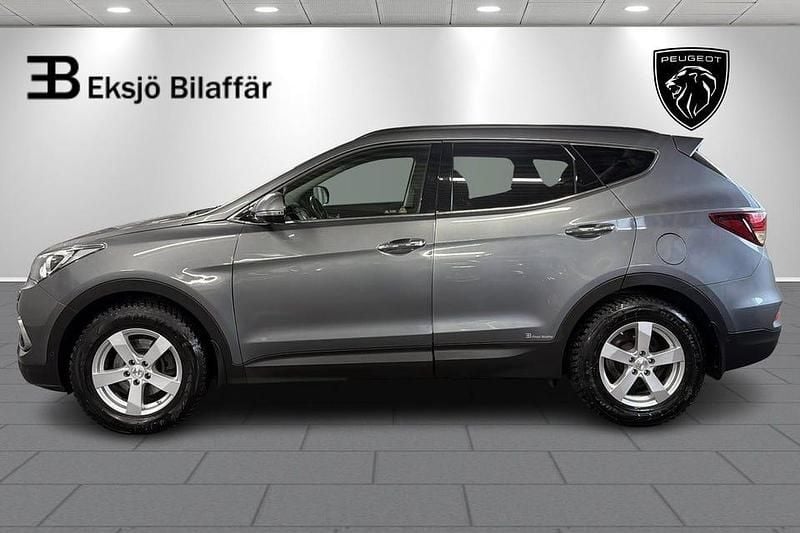 Begagnad Hyundai Santa Fe 200 HK (147 kW) 2017 Silver SUV