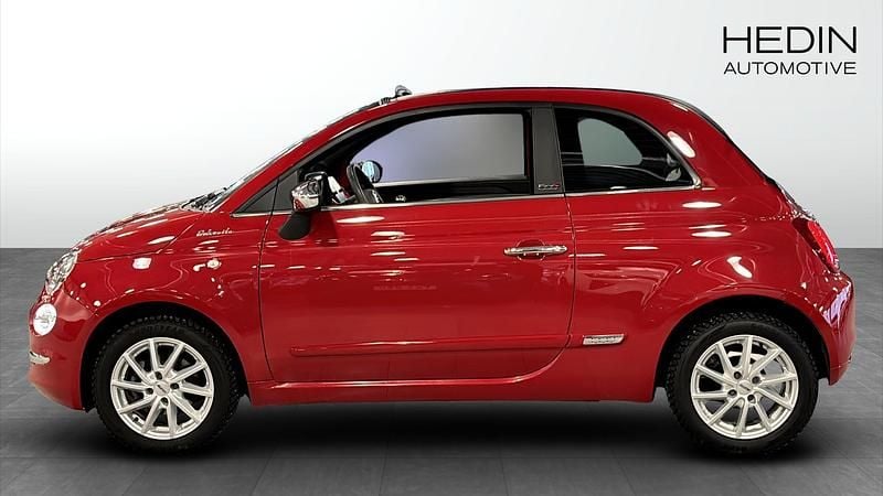 Begagnad Fiat 500C 2022 Röd Cab