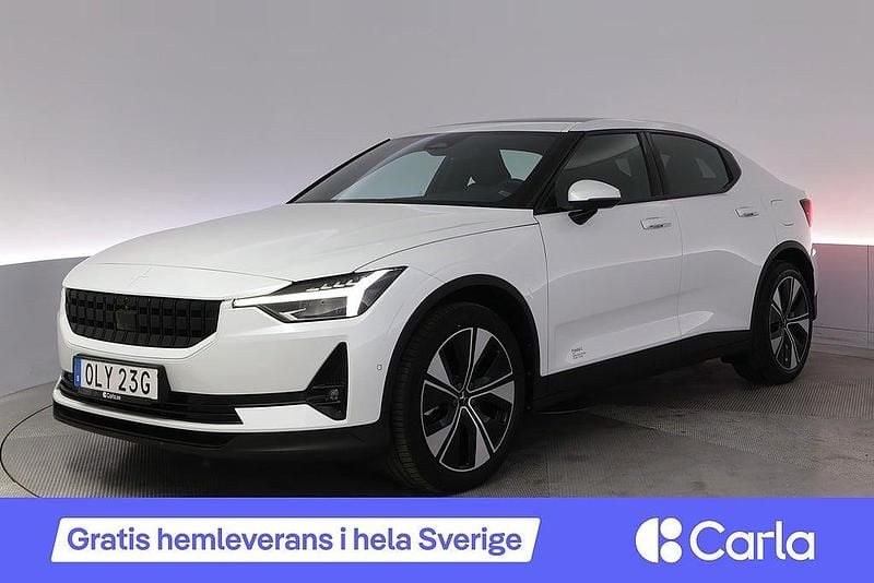Vit Begagnad 2022 Polestar 2 Pilot-lite Halvkombi | 363 900 kr (Marknadspris) - Bild 1/4
