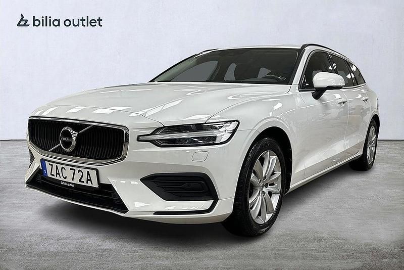 Vit Begagnad 2019 Volvo V60 Momentum Kombi | 194 900 kr (Marknadspris) - Bild 1/3
