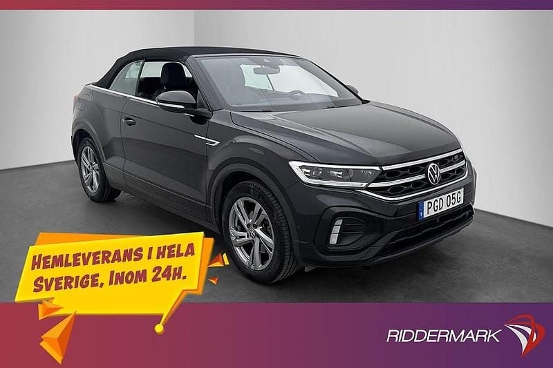 Svart Begagnad 2022 VW T-Roc SUV | 329 900 kr - Bild 1/3