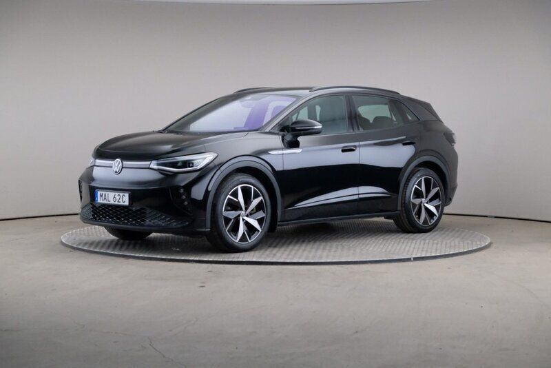Svart Begagnad 2022 VW ID.4 GTX SUV | 329 000 kr (Superpris) - Bild 1/4