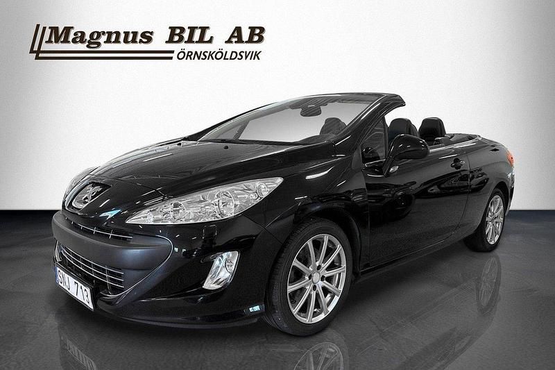 Svart Begagnad 2010 Peugeot 308 CC Cab | 109 900 kr (Lite dyr) - Bild 1/4