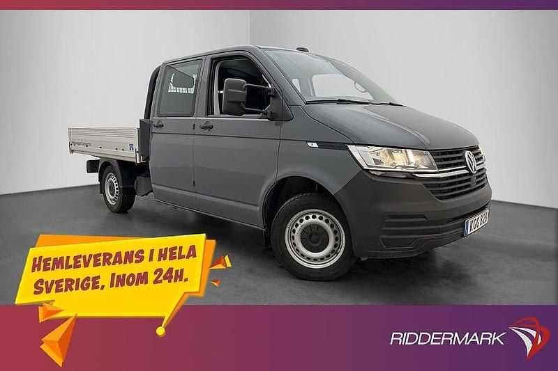 Grå Begagnad 2023 VW Transporter Van | 349 800 kr - Bild 1/3