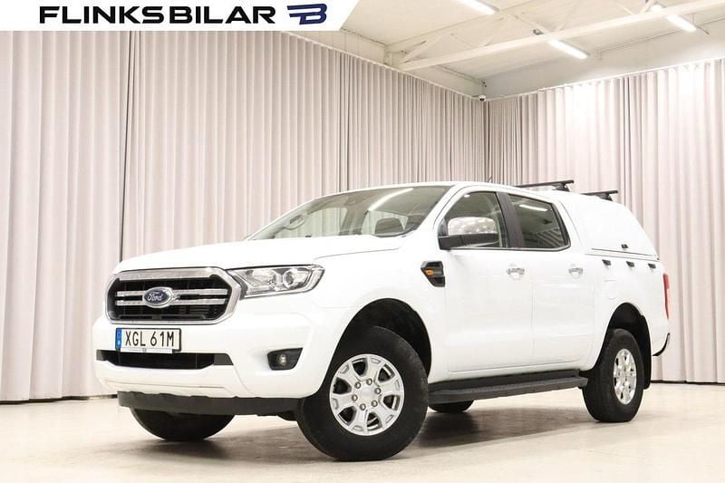 Vit Begagnad 2022 Ford Ranger Pickup | 339 800 kr (Superpris) - Bild 1/4