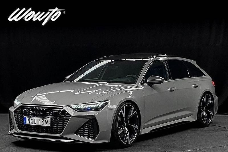 Begagnad Audi RS6 Premium 600 HK (441 kW) 2020 Grå Kombi
