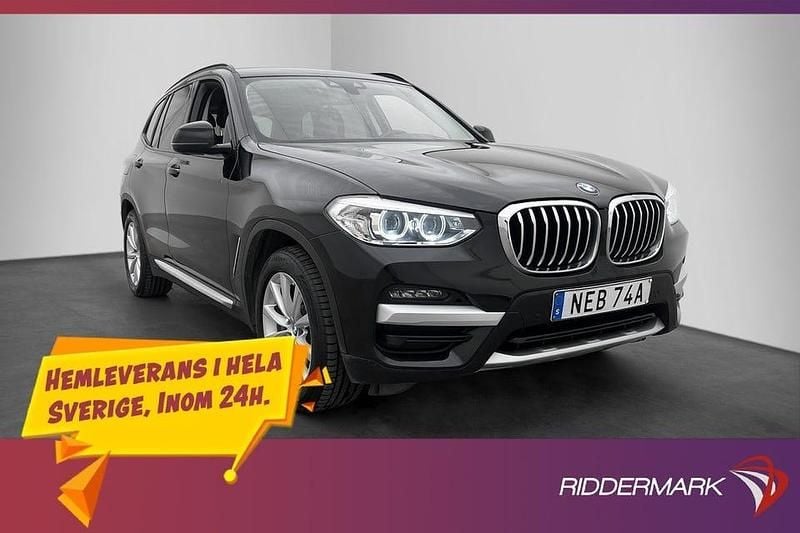 Svart Begagnad 2020 BMW X3 SUV | 319 900 kr - Bild 1/3