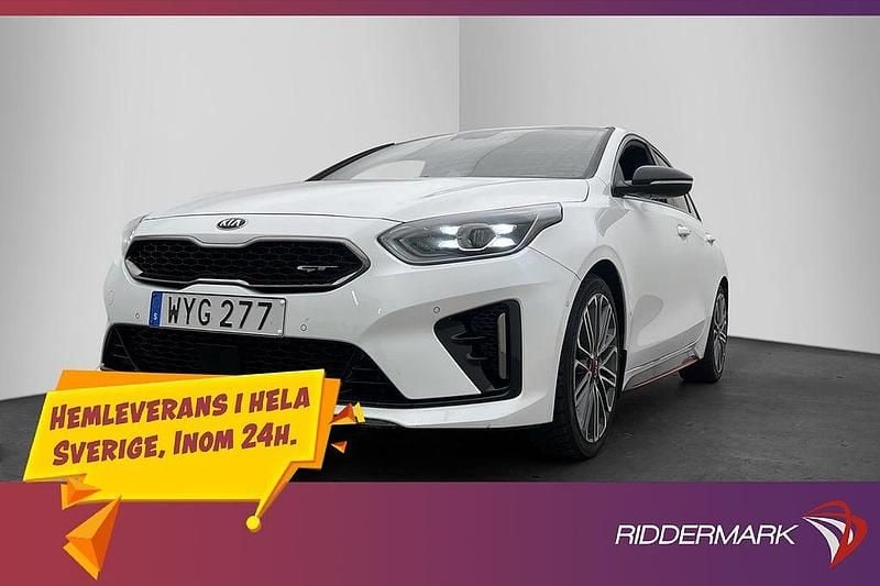 Vit Begagnad 2019 Kia ProCeed GT Halvkombi | 199 900 kr - Bild 1/3