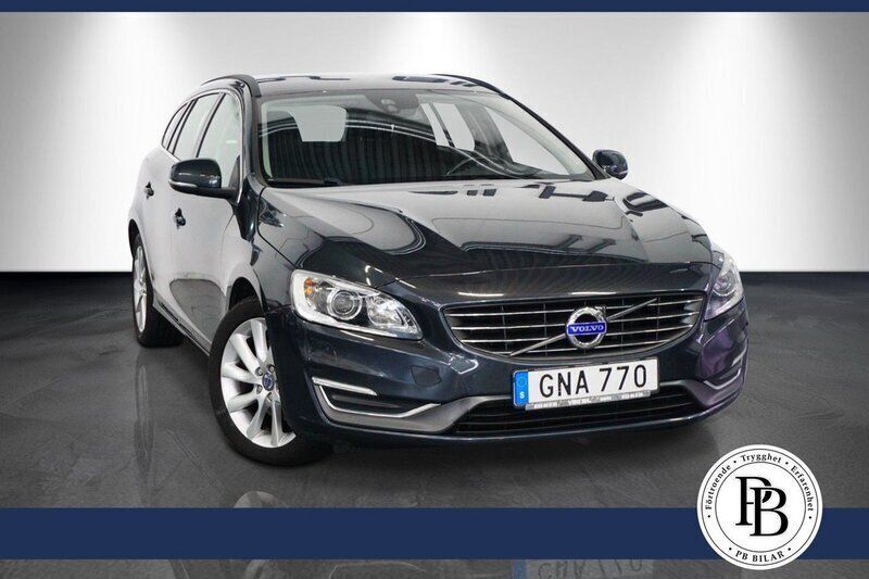 Grå Begagnad 2014 Volvo V60 Momentum Kombi | 124 900 kr (Lite dyr) - Bild 1/3