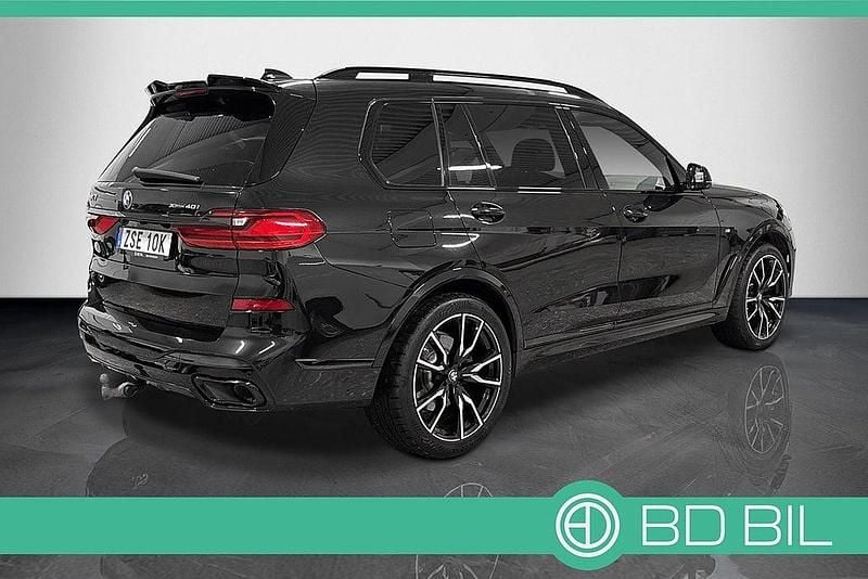 Begagnad BMW X7 M Sport 333 HK (244 kW) 2021 Svartmetallic SUV