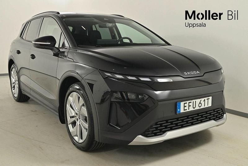 Svart Ny 2025 Skoda Elroq SUV | 497 100 kr - Bild 1/4