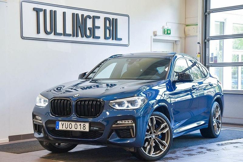 Blå Begagnad 2018 BMW X4 M Sport SUV | 419 000 kr (Marknadspris) - Bild 1/4