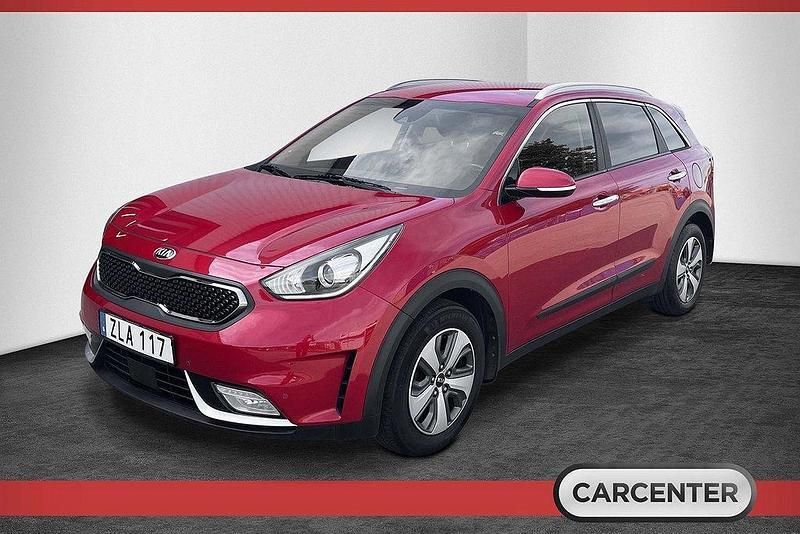 Röd Begagnad 2018 Kia Niro Advance SUV | 124 500 kr (Marknadspris) - Bild 1/4