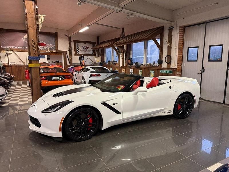 Vit Begagnad 2014 Chevrolet Corvette C7 Cab | 789 000 kr - Bild 1/4