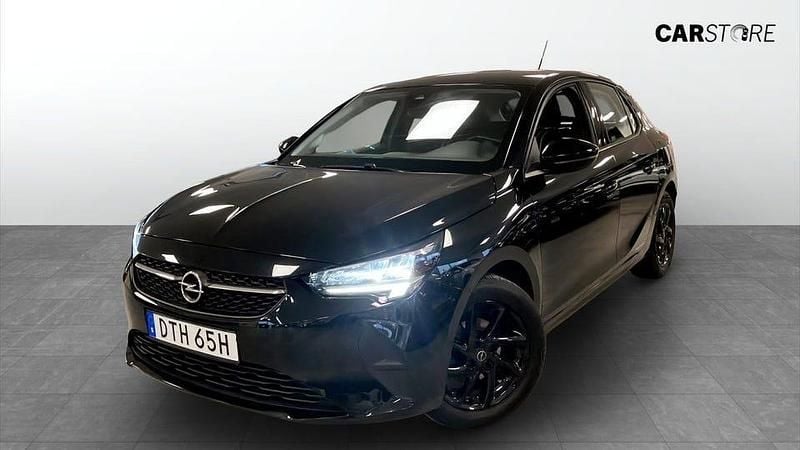 Svart Begagnad 2022 Opel Corsa Edition Halvkombi | 139 900 kr (Marknadspris) - Bild 1/4