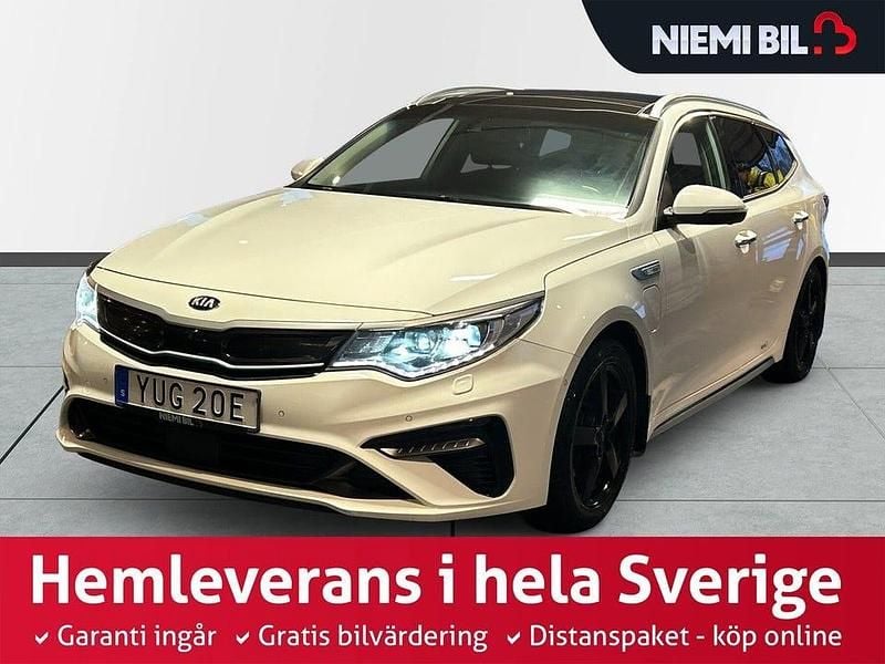 Vit Begagnad 2018 Kia Optima Advance Kombi | 174 900 kr (Marknadspris) - Bild 1/3