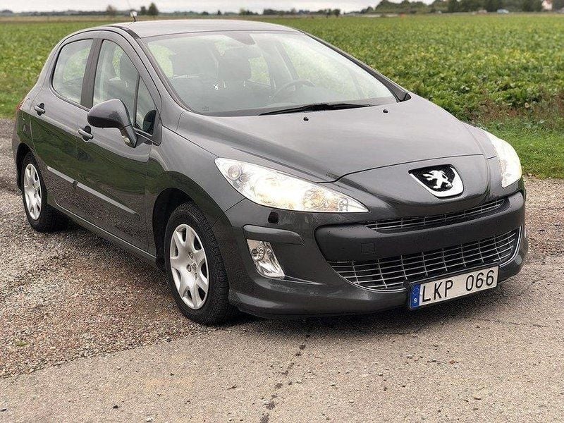 Begagnad Peugeot 308 120 HK (88 kW) 2007 Mörkgrå Halvkombi