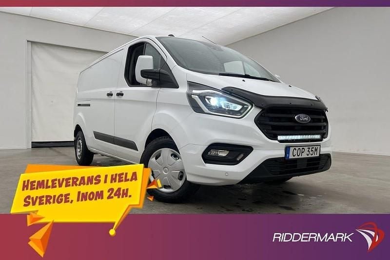 Vit Begagnad 2020 Ford Transit Custom Van | 239 800 kr (Marknadspris) - Bild 1/3