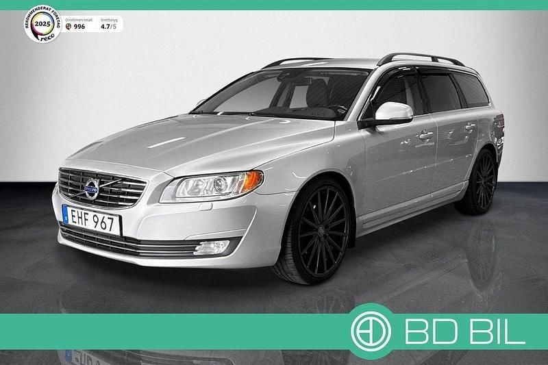 Silver Begagnad 2014 Volvo V70 Momentum Kombi | 119 900 kr (Marknadspris) - Bild 1/3