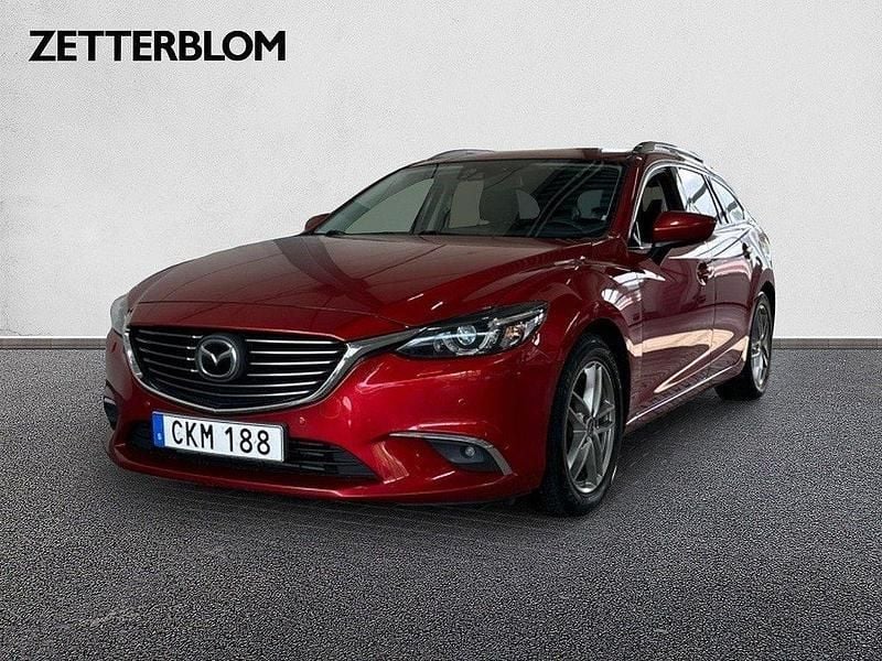 Röd soul red Begagnad 2015 Mazda 6 Kombi | 169 000 kr (Marknadspris) - Bild 1/2