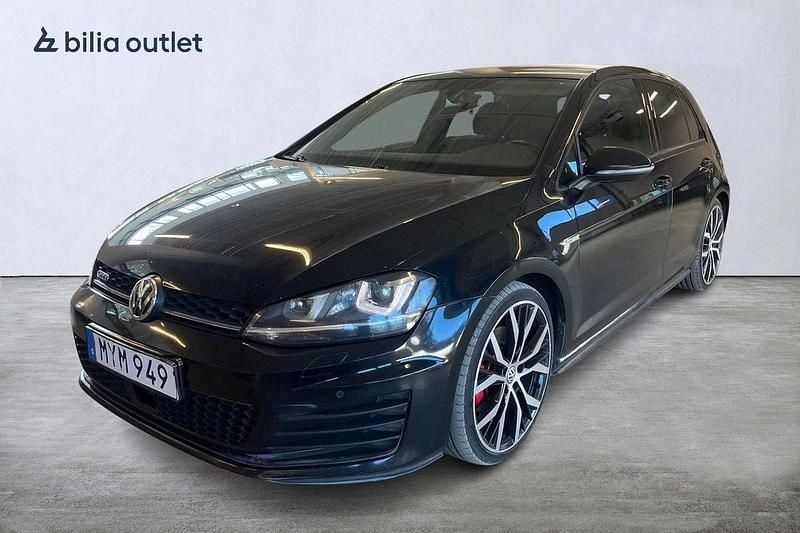 Svart Begagnad 2016 VW Golf VII GTD Sedan | 170 000 kr (Lite dyr) - Bild 1/4